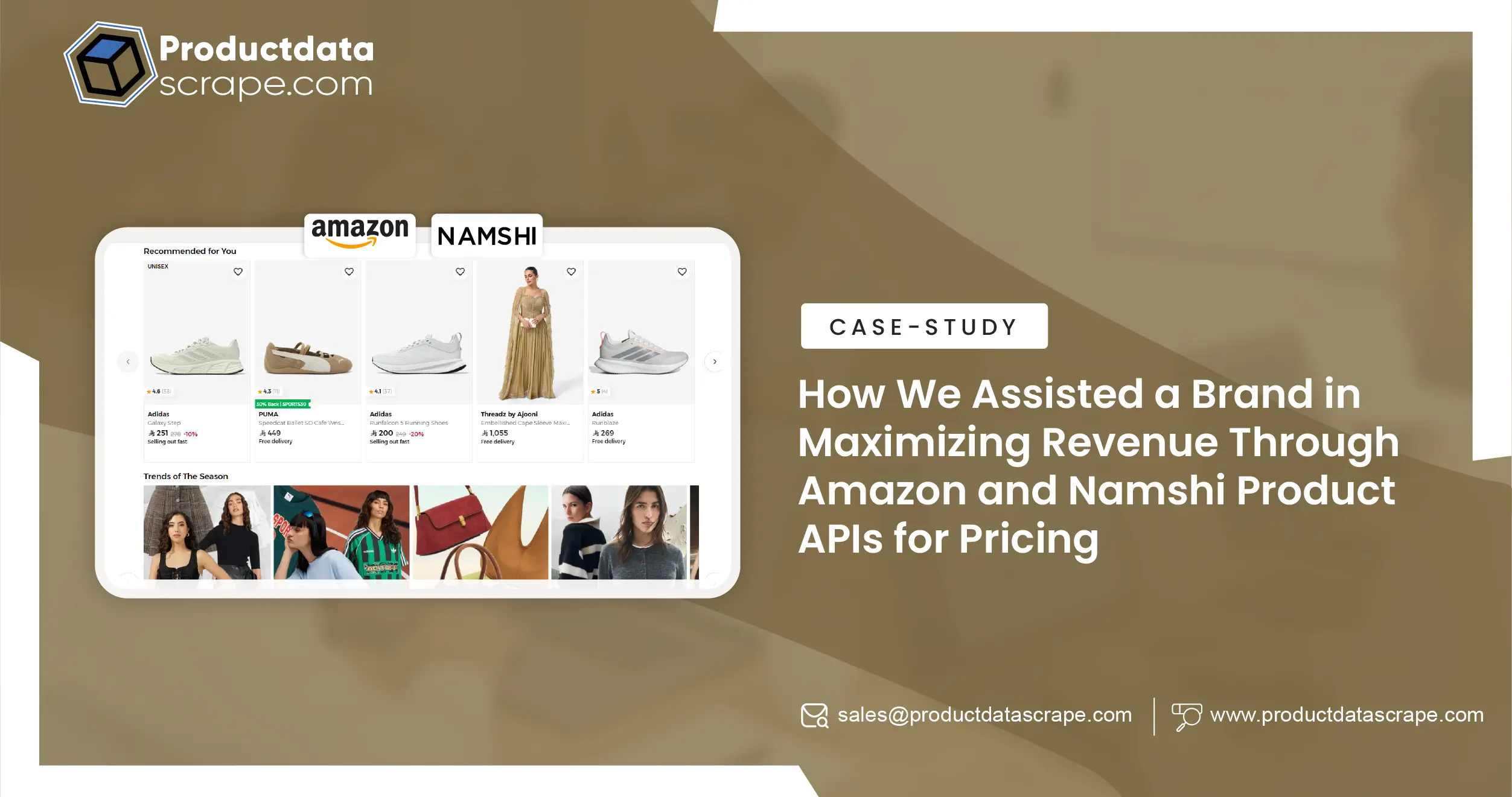 How We Assisted a Brand in Maximizing Revenue Through Amazon